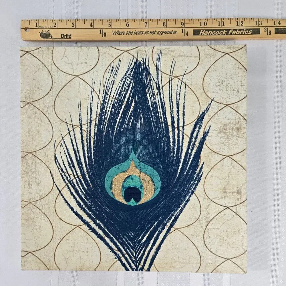 Art in Motion peacock vinyl